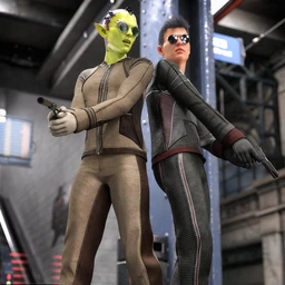 Intergalactic Spy Outfit Textures