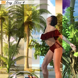 Iray Skies 4 – 10 Skies (HDRIs) for use with Iray