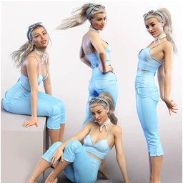 iV Classic Vintage Poses for Genesis 8 Female