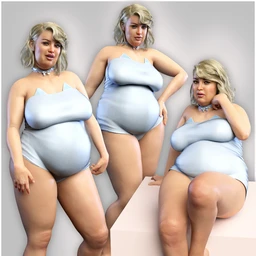 iV Real Voluptuous Beauty Shapes And Poses for Genesis 8 Female(s)