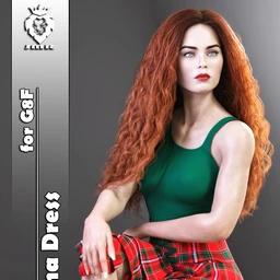 JMR dForce Ariadna Dress for G8F