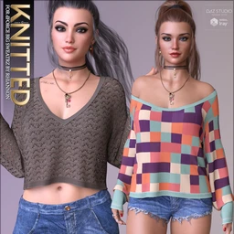 Knitted for dForce Big SweatrZ G3F G8F