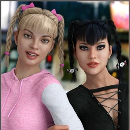 Lizy Hair For Genesis 8 Female(s)