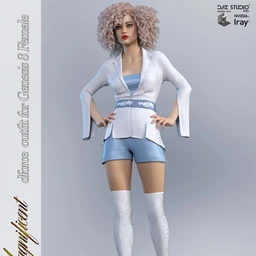 Magnificent dForce Outfit for Genesis 8 Females