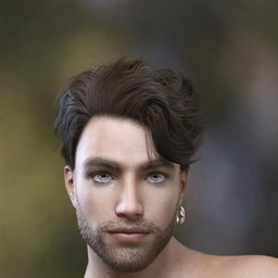 Magnus Hair for Genesis 3 and Genesis 8 Male(s)