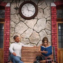 MD Bench Prop and Poses for Genesis 8