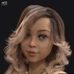 Meena HD for Genesis 8 Female