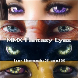 MMX Fantasy Eyes for Genesis 3 and 8