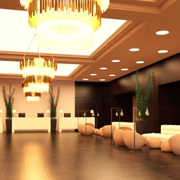 Modern Hotel Lobby