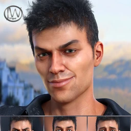 Modern Man – Expressions for Genesis 8 Male and Diego 8