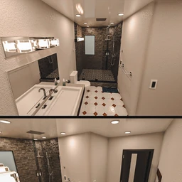 Modern Tidy Bathroom