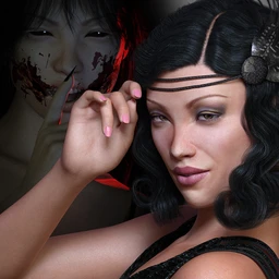 Mst KuchisakeOnna for Genesis 8 Female