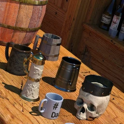 Mugs, Tankards, and Steins
