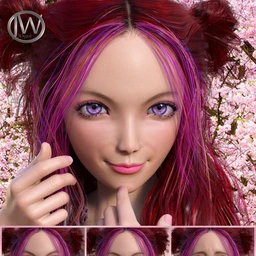 My Style – Expressions for Genesis 8 Female and Kanade 8