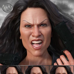 No Mercy – Expressions for Genesis 8 Female and Sydney 8