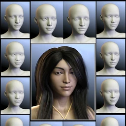 People of the Earth – Faces of Asia for Genesis 8 Female