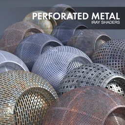 Perforated Metal – Iray Shaders