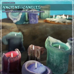 Photo Props – Ancient Candles