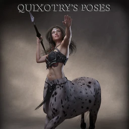 Quixotry’s Poses for Centaur 7 Male and Female