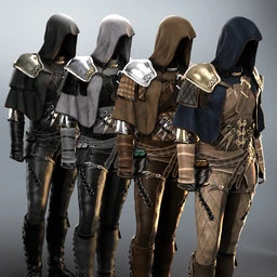 Raven Guild Assassin Outfit Textures
