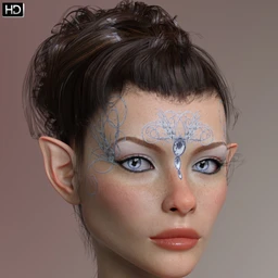 Red HD for Genesis 8 Female