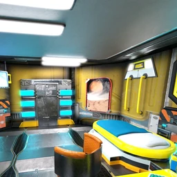 Retrospace Personal Quarters Scene Kit