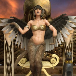 Riddle Poses for Sphinx For Genesis 8 Female