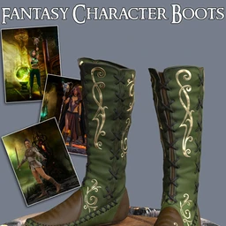 S3D FC Boots for Genesis 3 and 8 Female(s)