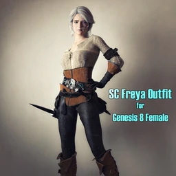 SC Freya Outfit for Genesis 8 Female