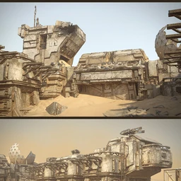 Sci-Fi Abandoned Outpost