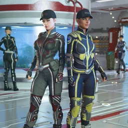 Sci-fi Police Outfit Textures
