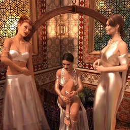 Serene Moments Poses for Genesis 8 Female