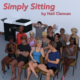 Simply Sitting Poses for Genesis 8