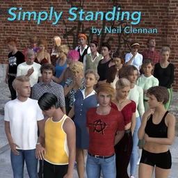 Simply Standing Poses for Genesis 8