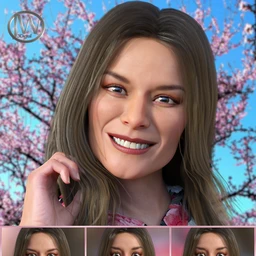 Spirited – Expressions for Genesis 8 Female and Gabriela 8