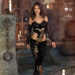 Storm Chaser Outfit for Genesis 8 Female(s)