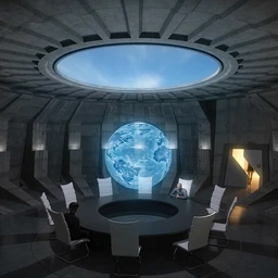 Supervillain Conference Room