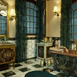 The Art Deco Bath