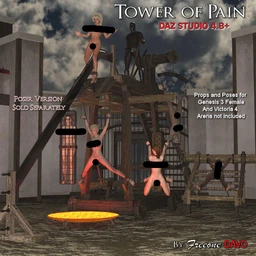 Tower Of Pain For DazStudio 4.8+