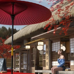 Traditional Japanese Tea Shop