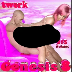 Twerk For Genesis 8 figures