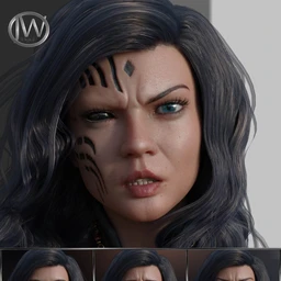 Unique and Special – Expressions for Genesis 8 Female and Zelara 8