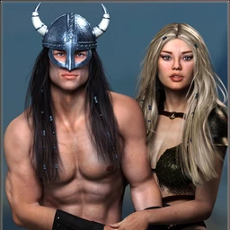 Valhalla Hair for Genesis 8