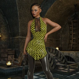 VERSUS – dForce Untamed Dress for Genesis 8 Females