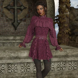 VERSUS – Sugar and Spikes dForce dress for G8F