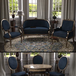 Vintage Furniture Iray