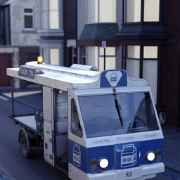 Vintage Milk Float