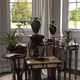 Vintage Stands and Tables