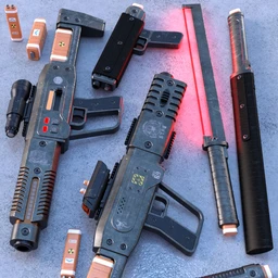 VIPER-420 Energy Rifle Set