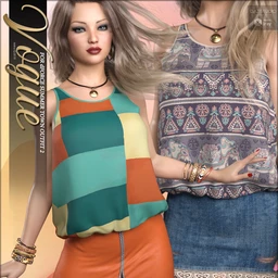 Vogue for dForce Summer Town Outfit 2